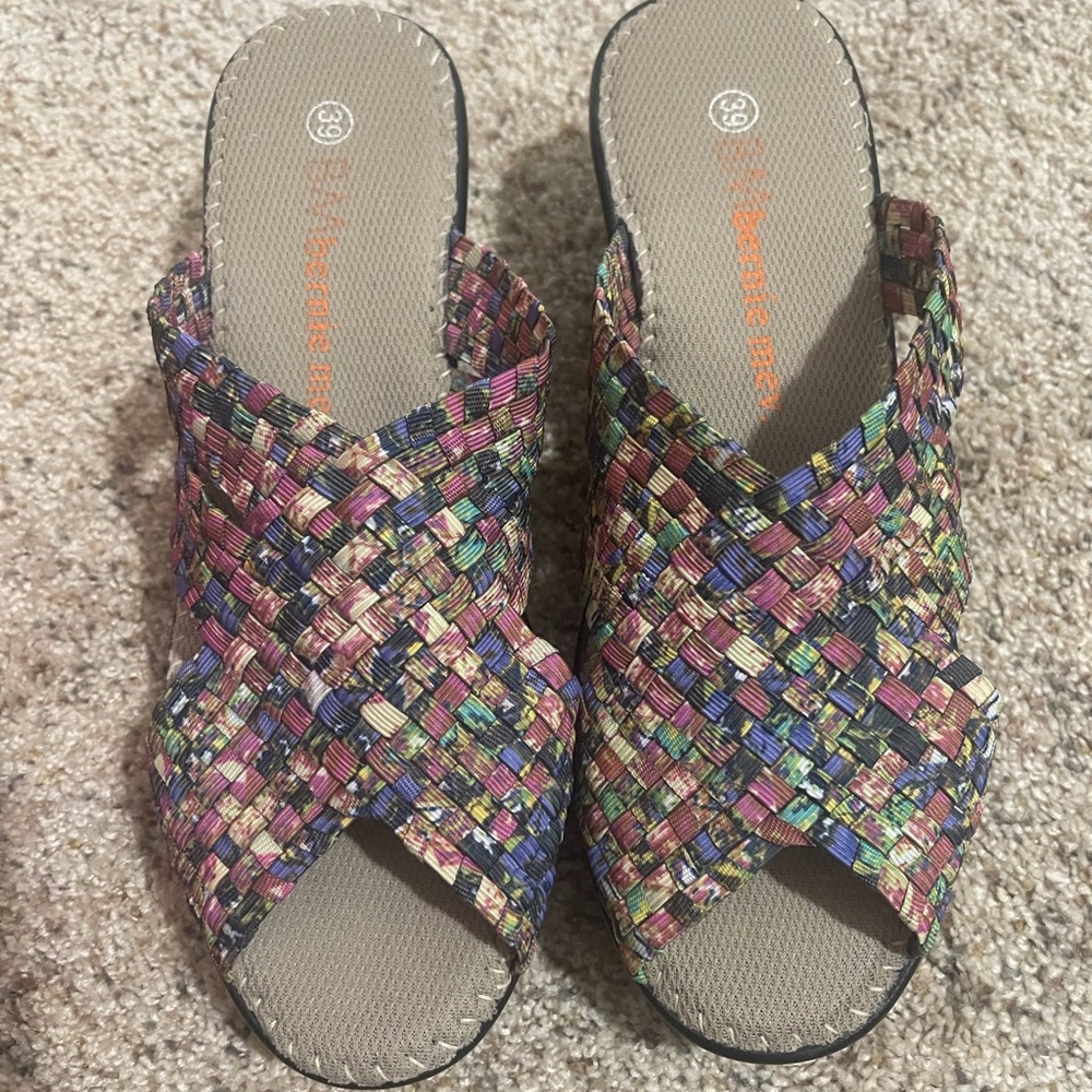 bernie mev. Multicolor Woven Sandals